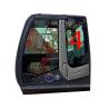 Buy cheap HITACHI Mini Digger Glass Replacement Left Door Rear Position NO.4 1120mm 5mm from wholesalers