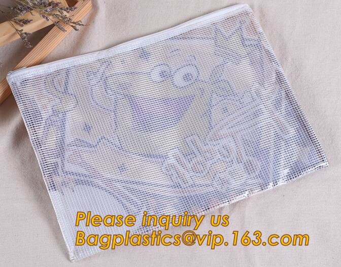 Plastic Bag OEM Custom PVC Loop Handle Image Printed Plastic Shopping Bag,Promotional Clear Waterproof Plastic Cosmetic