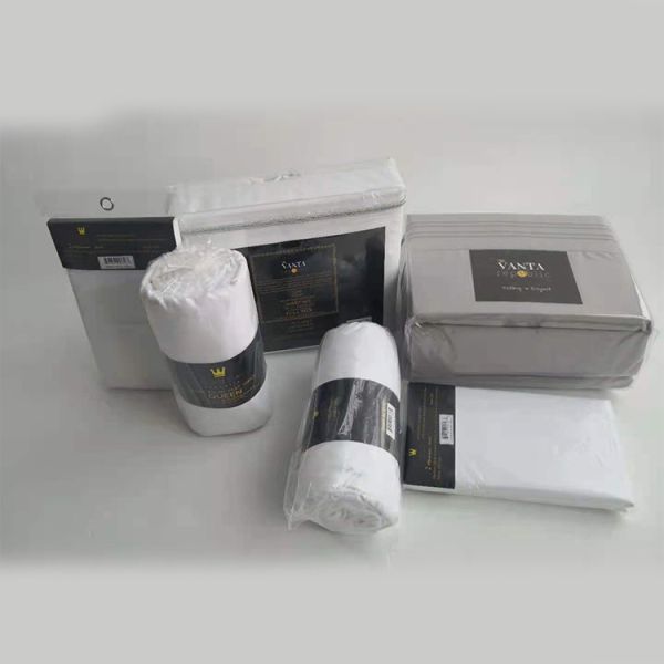 Quality 133 * 60 Fabric Density 3 Piece Fitted Sheet Set for 20" Deep Mattresses 2 Pillowcases for sale