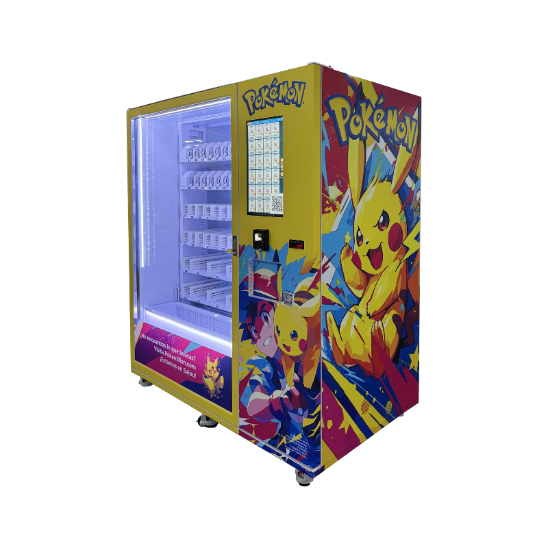 Pokémon Vending Machine Customized Graphics Nayax Card Reader Spanish UI for