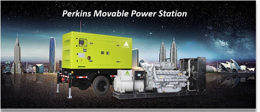 120KW 150KVA UK Diesel Power Generator With Perkins Electric Diesel Generator