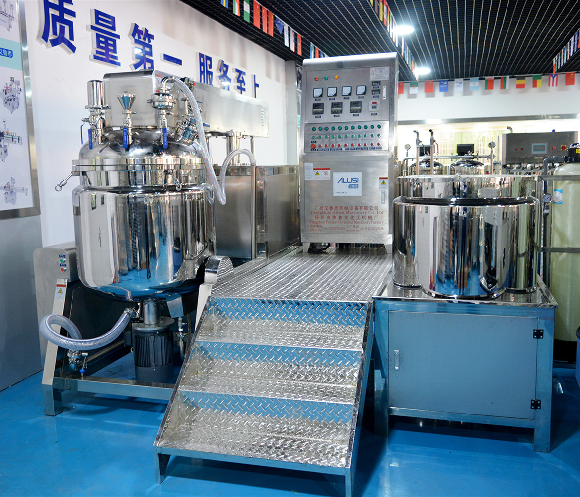 50 - 5000L Pharmaceutical Cream Mixing Machine SS Skin Care Mixing Machine 220V