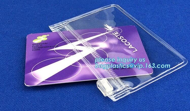 Plastic Bag OEM Custom PVC Loop Handle Image Printed Plastic Shopping Bag,Promotional Clear Waterproof Plastic Cosmetic