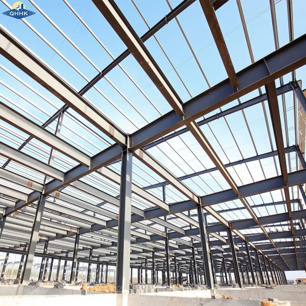Industrial Metal Roof Prefabricated Steel Structure Frame Factory Construction