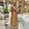 Buy cheap Bronze Life Size Father Saint Pio Statue St. Pio of Pietrelcina Francesco San from wholesalers