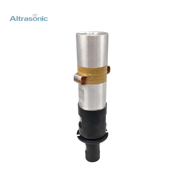 Booster Ultrasonic Welding Transducer , High Frequency Piezoelectric Transducer 20K