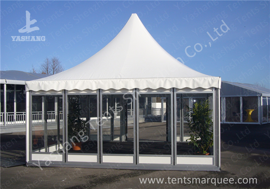 No Wall Fabric heavy duty event tents Hard Pressed Aluminum Alloy Profile