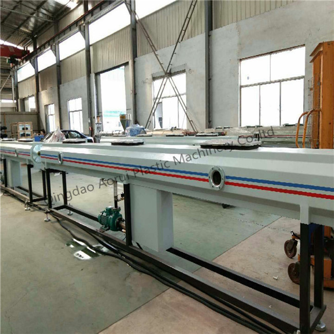 50-200mm Pvc Pipe Extrusion Line Customizable Total Power Two Screw Number