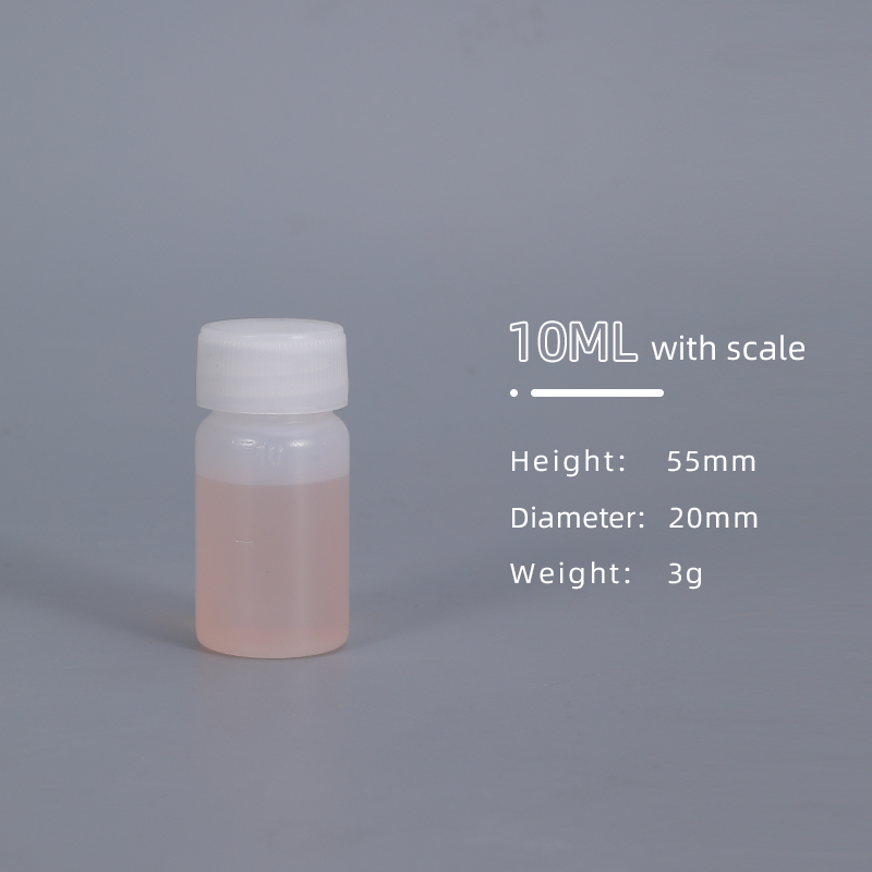 Sealing Type Plastic Hdpe Reagent Bottle For Laboratory Analysis Screw Cap
