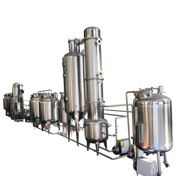 UL listed Stainless steel CBD extraction system line of canna-bis for industry