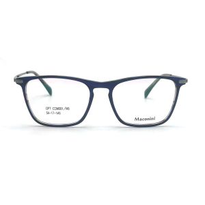 OPT COM001 Acetate Optical Frame high elasticity stainless steel temples