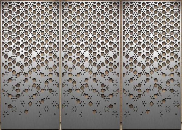 Salt Spray Resistance Stamped Metal Panels , Exquisite Decorative Sheet Metal