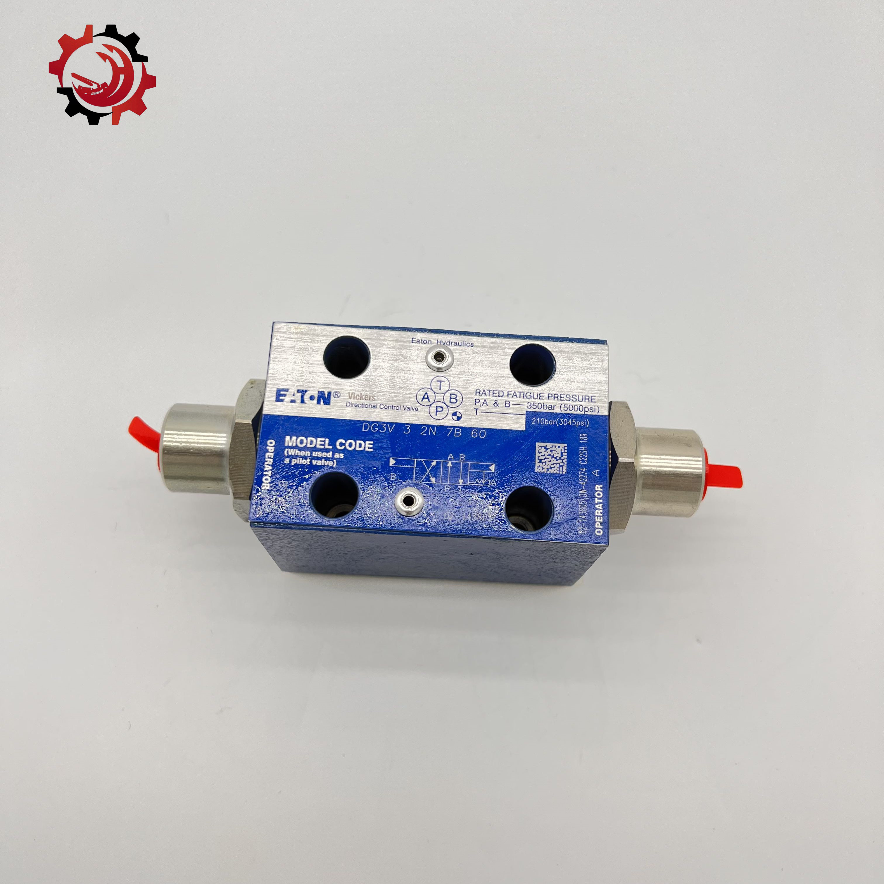 ETN Vickers Small Pneumatics Solenoid Valve For Concrete Truck DG3V-3-2N-7-B-60