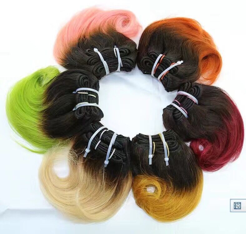 Unprocessed Raw Virgin Brazilian Machine Weft, Snail Curl Weave Hair
