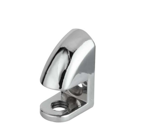 Fixed Glass Holder YS-033, Zinc Alloy, for glass 6-8mm, finishing chrome or