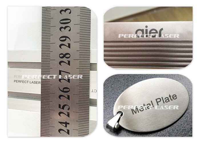 Large Size Seamless Splicing Laser Marking Machine For Metal Stainless Steel Leather