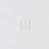 Buy cheap 10mm Customized White Plastic Bra Strap Slides And Rings from wholesalers