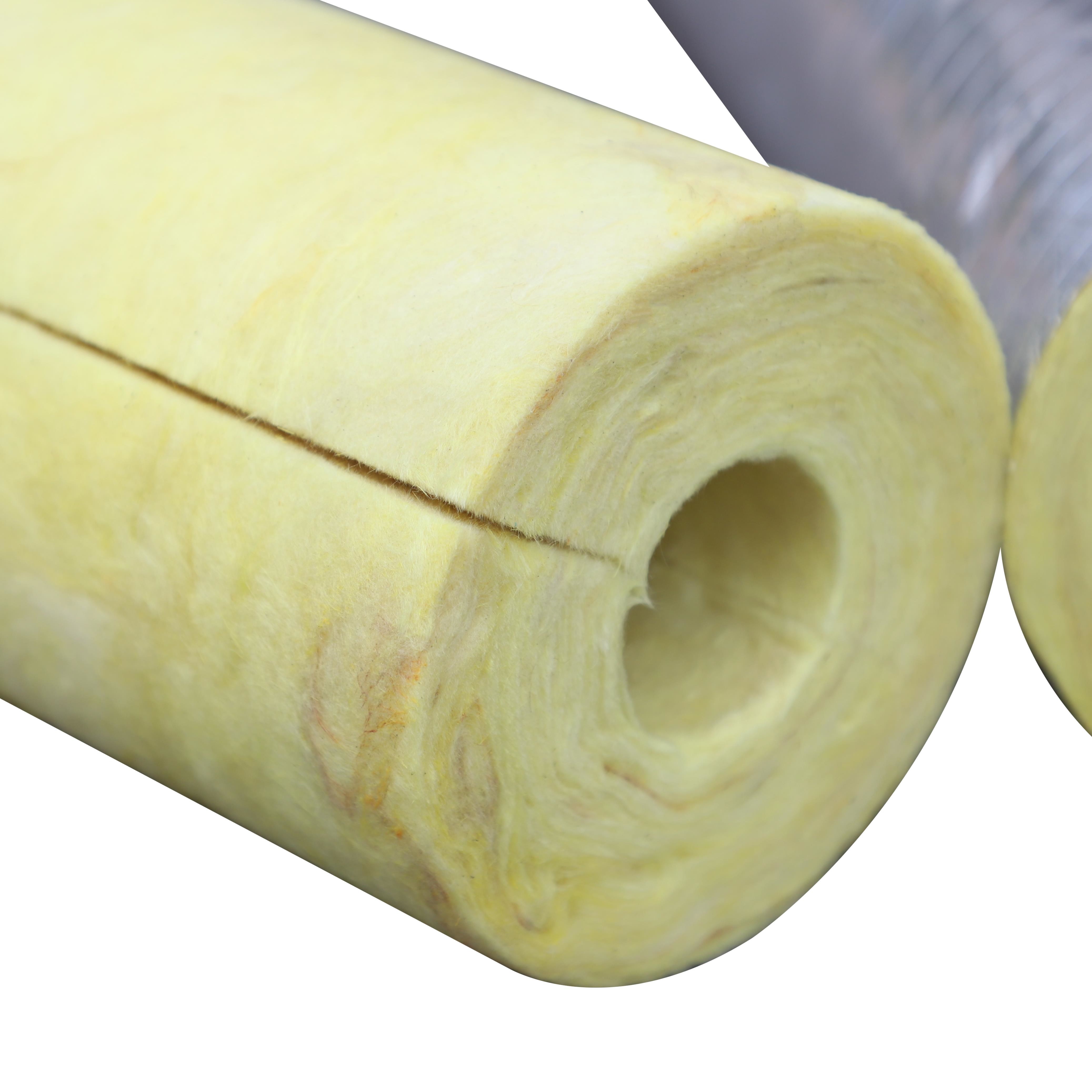 Customizable Fiberglass Insulation For Piping Heat And Sound Insulation