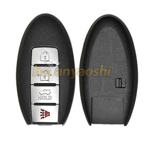  Nissan 4 Buttons Smart Key Shell with Emergency Key Insert Manufactures
