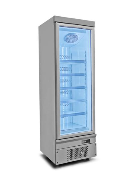 Vertical Frozen Food Display Freezer Commercial Refrigeration Equipment