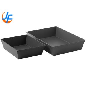 China RK Bakeware China-Pizza Hut Hard Anodize Aluminum Detroit Pizza Pans on sale