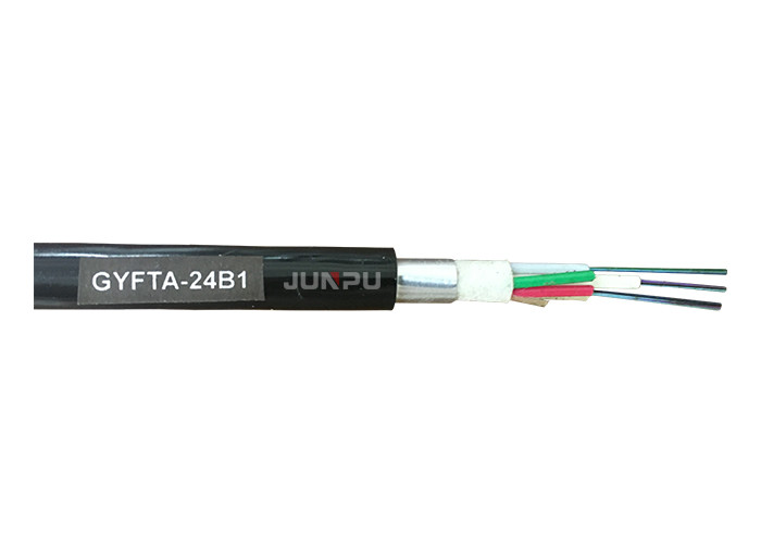 48 Core Single Core GYXTW Self Supporting Aerial Cable With PE Outer Sheath