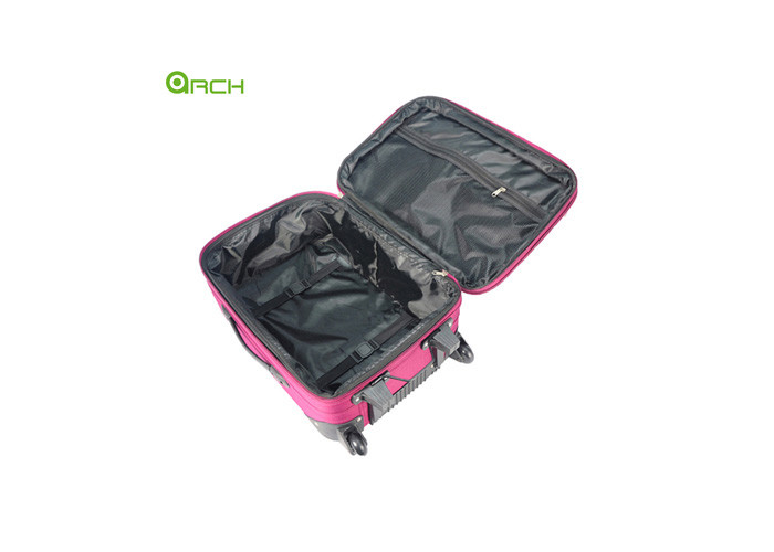 2 Front Pockets Expandable Foldable Suitcase Luggage Integrated Tag