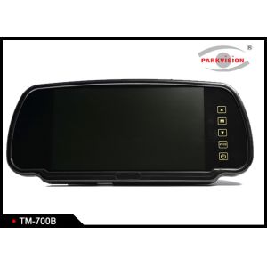 Button Control Reversing Mirror Monitor , 7 Inch Rearview Mirror Lcd Monitor