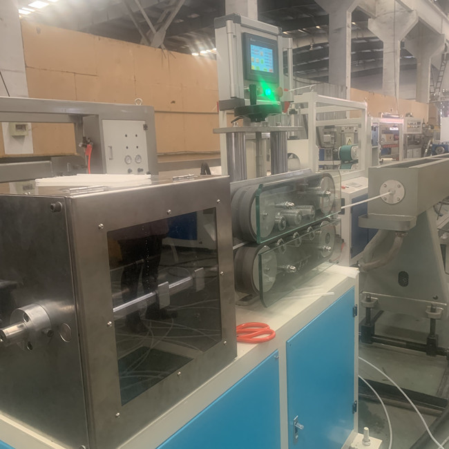 16mm PP Granule Pipe Machine 45mm Screw Diameter PLC Control