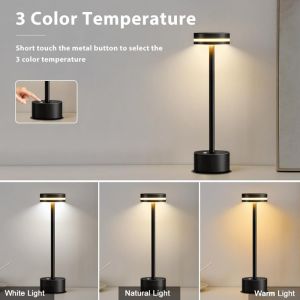 Atmosphere Led Desktop Light 5v Usb Rechargeable With Brightness Control