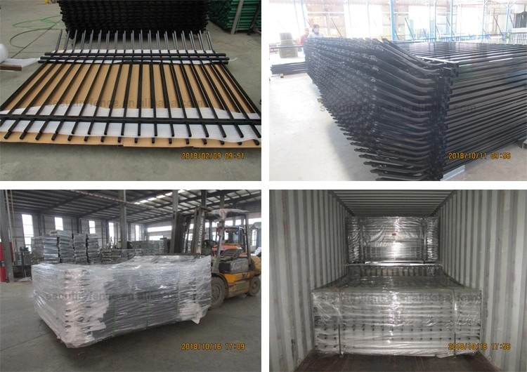 Decorative Garden 1.5m Stainless Steel Fence With Anti Theft Screws