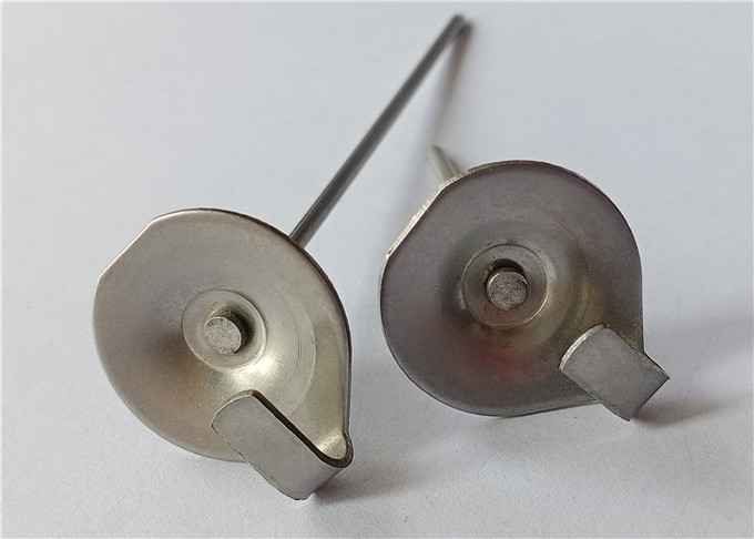 14 Gauge Stainless Steel Lacing Anchors For Fabrication Of Thermal Insulation Products