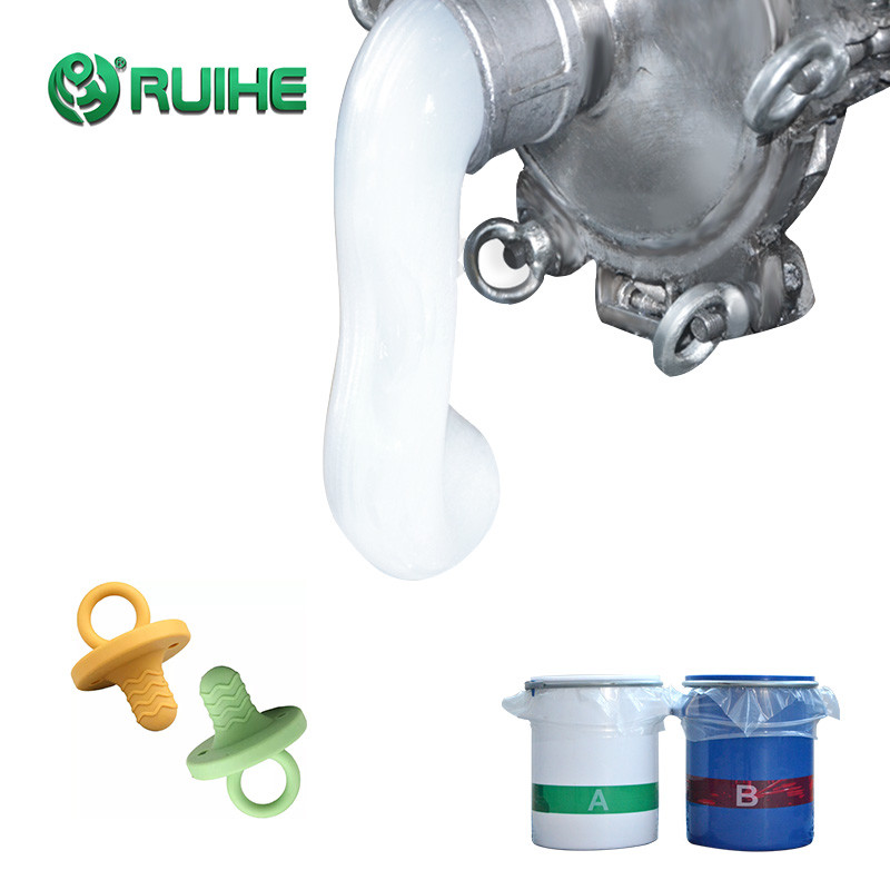 Odorless LSR Liquid Silicone Rubber High Strength Baby Pacifier Material Manufacturing