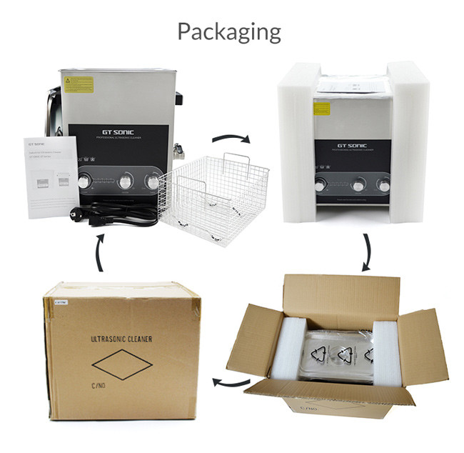 40kHz Heated Large Industrial Ultrasonic Cleaner Stainless Steel SUS304 Material