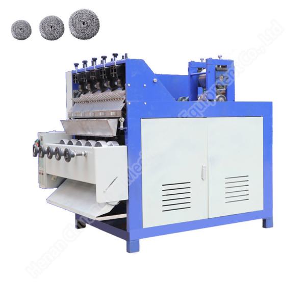 kitchen scouring ball making machine Industrial metal scourer machine Stainless