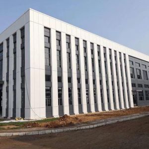 China Durable Steel Metal Frame Warehouse Construction With Galvanized Steel Sheet on sale