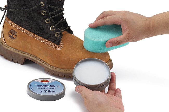 Saddle Soap Leather Cleaning Solid Outdoor Boots Shoes Cleaner Saddle