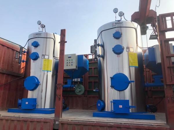 0.5 T/H Vertical Wood Pellet Small Biomass Boiler For Philippines Stainless