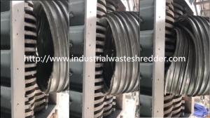 China High Strength Steel Drum Shredder , Scrap HDPE Plastic Drum Shredder on sale