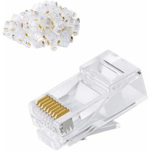 Cat6 CAT5e Gold plated Ethernet RJ45 Connector