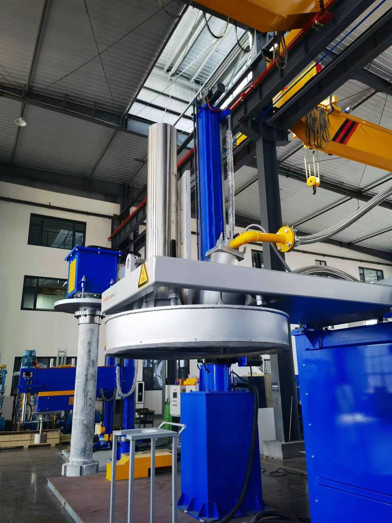 Gas Pressure 5000Pa Ladle Preheating System For Aluminum Pressure 0.5-0.7MPa
