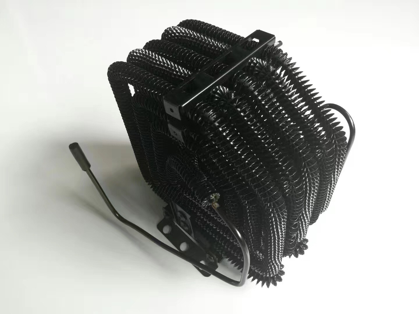 refrigeration cooling steel fin condensor for side by side door refrigerator
