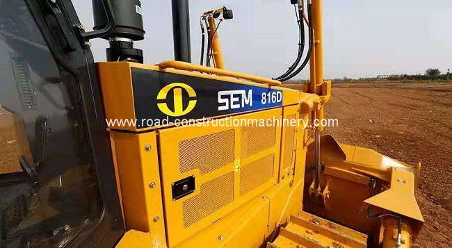 Cat SEM 816D 160HP Crawler Bulldozer Hydrostatic Single Shank Ripper