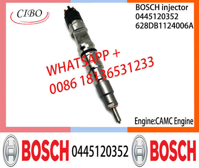 BOSCH 0445120352 Neutral Diesel Fuel Injector Assembly 0445120352 628DB1124006A For CAMC Engine