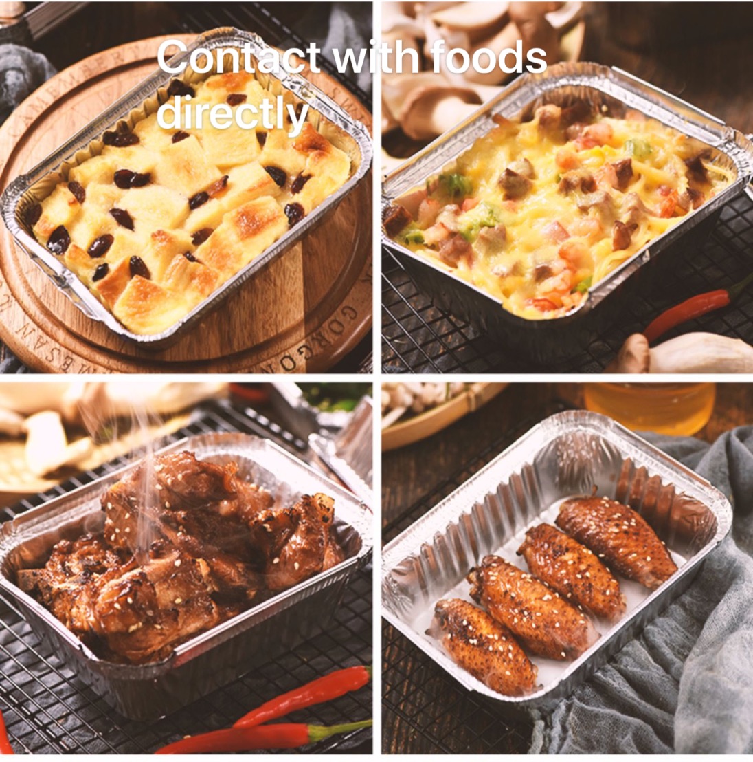 Baking room aluminum foil bread box
