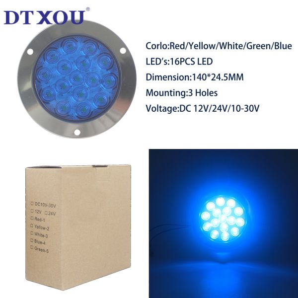 12V LED Trailer Tail Lights Stop Rear Indicator Reverse lamp