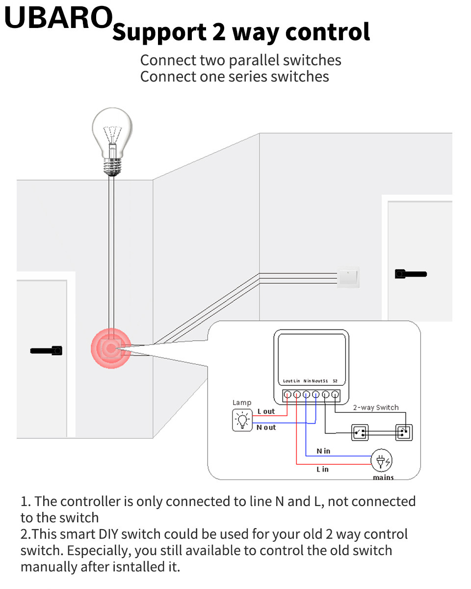 mini Breaker Switch Tuya Smart circuit WIFI Switch Supports Google Home Alexa Voice