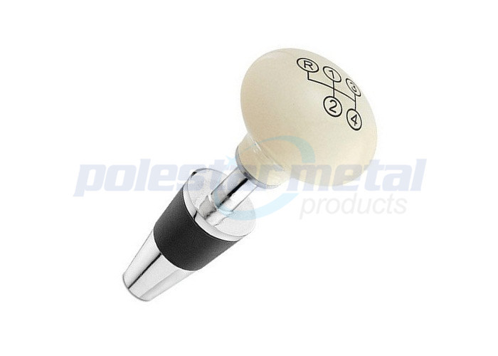 3-1/2" Polished Chrome Zinc Alloy / Brass Hammer Wine Bottle Stoper
