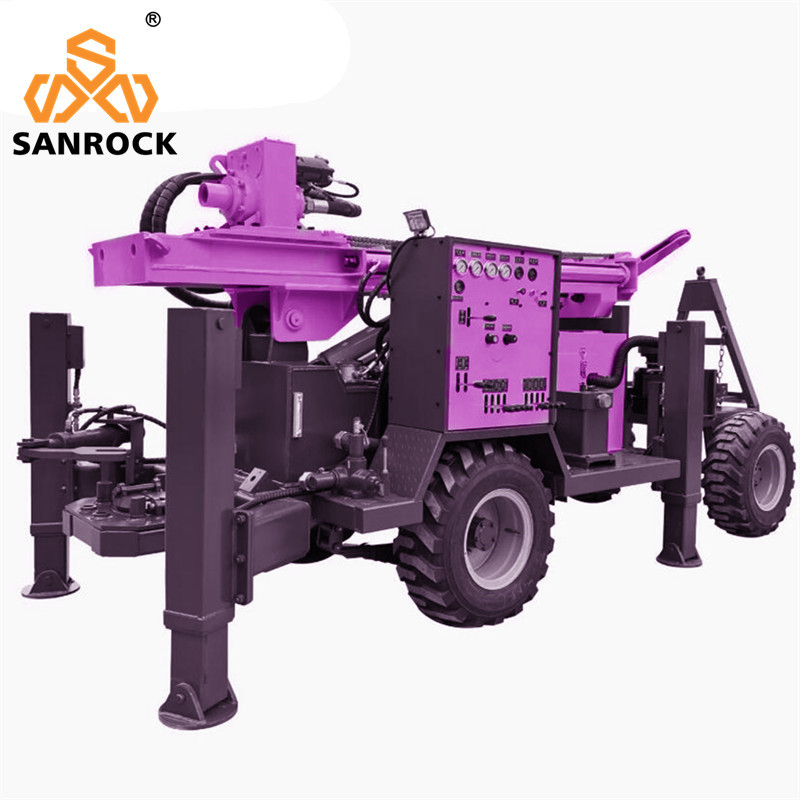 Hydraulic Water Well Drilling Equipment for Trailer Mounted 3m Drill Pipe Length