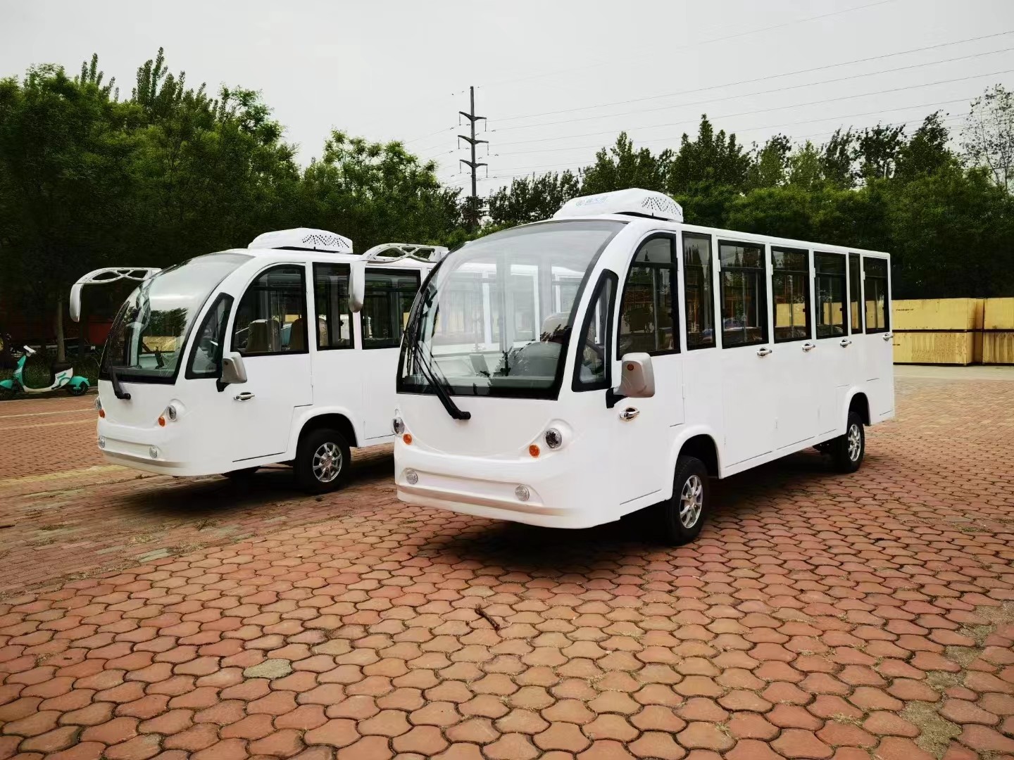 10 Passenger Mini Go Kart Pickup Buggy Electric Tourist Sightseeing Car